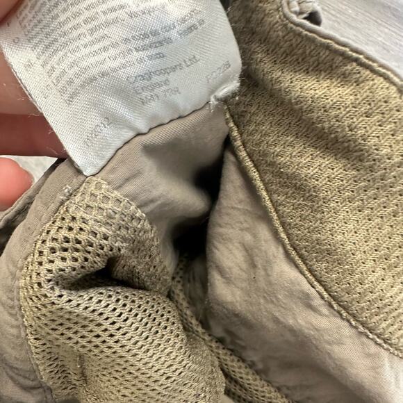 Craghoppers Nosilife Shorts Insect Shield Green Mens S Outdoor Hiking Cargo - Picture 13 of 14